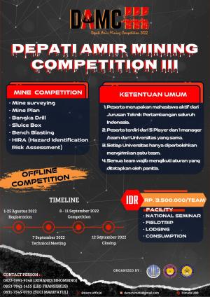 $Depati Amir Mining Competition III